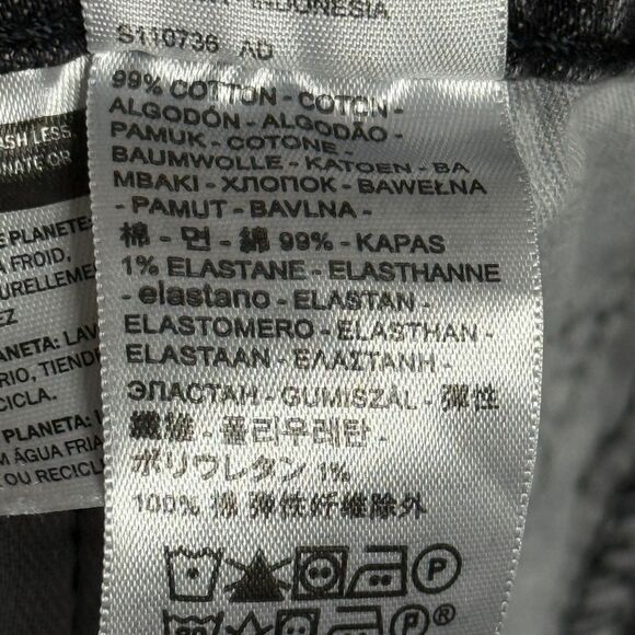 Levis 541 Jeans Mens 36x32 (Fits 34x30) Gray Athletic Tapered Fit Stretch Denim - Picture 9 of 16